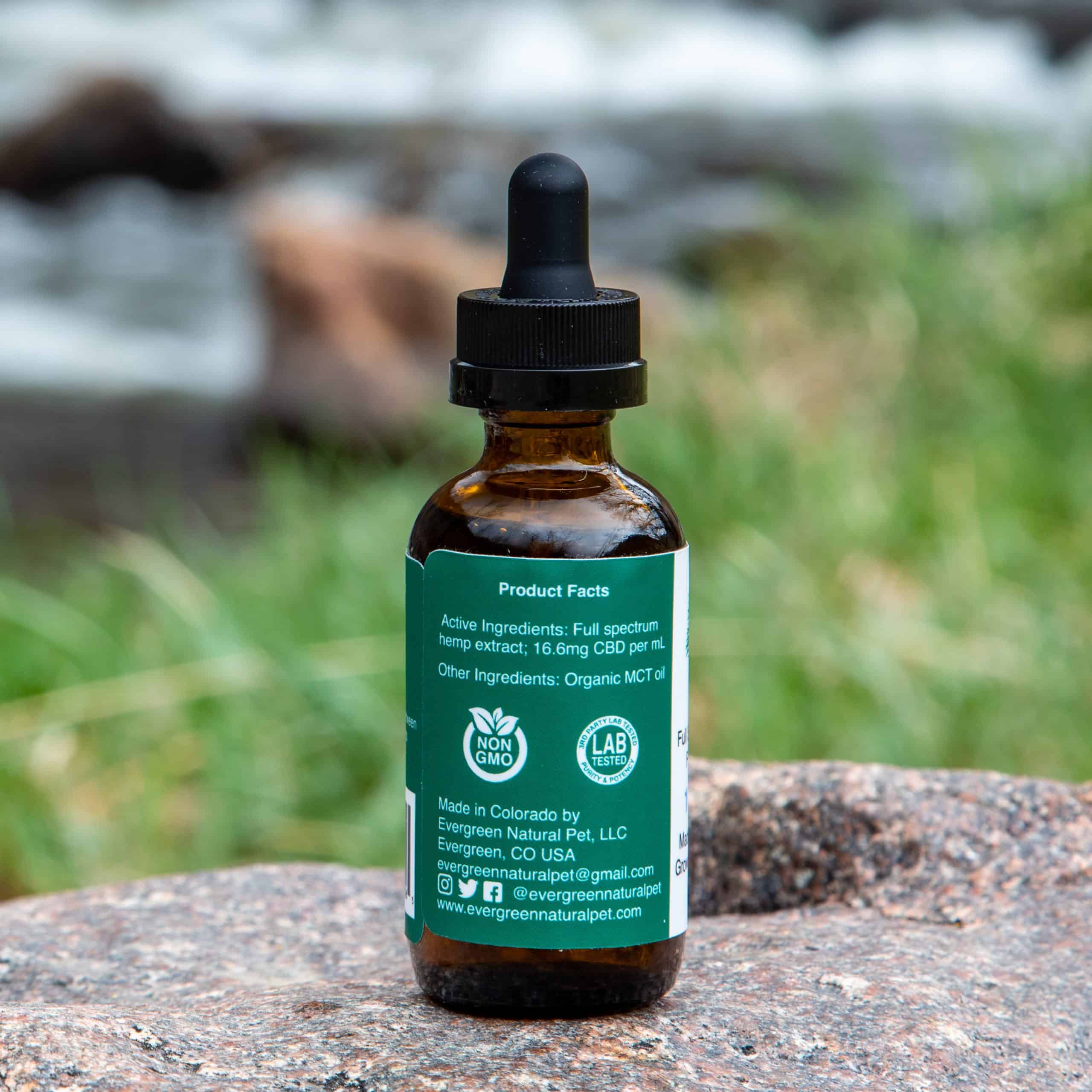 1000mg CBD for Dogs - Evergreen Natural Pet